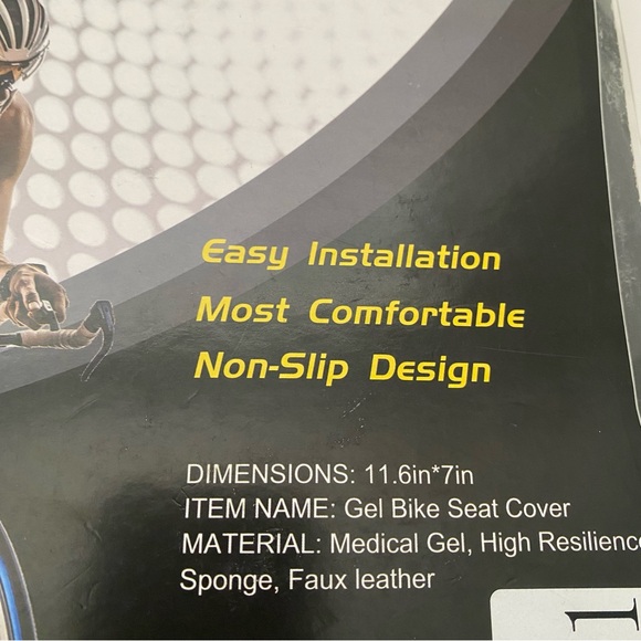 Meencool Bike Gel Seat Cover bike peleton New in package - Picture 8 of 10
